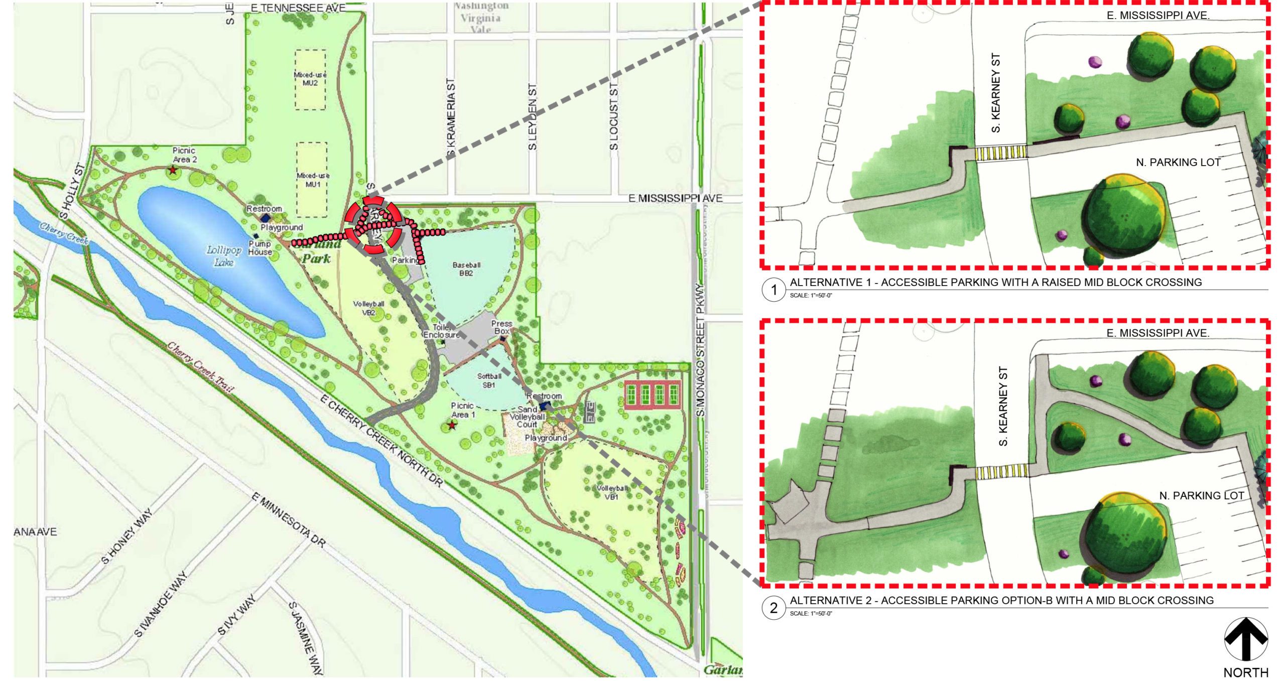 Garland Park Walk Replacement & ADA Updates Em Dub Design Denver